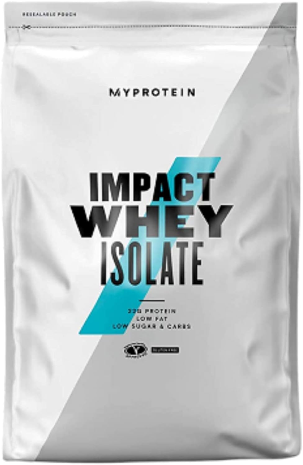 My Protein Impact Whey Isolate Protein Natural Strawberry Flavour 1kg - Image 1